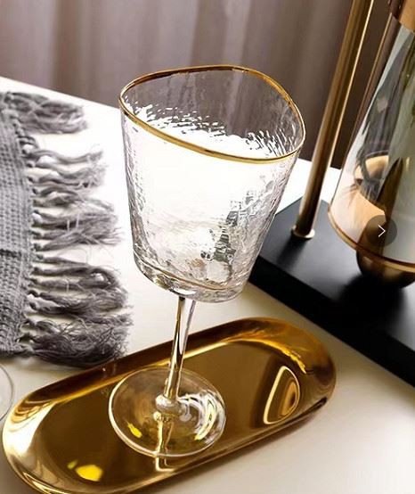Triangle Red Wine Glass